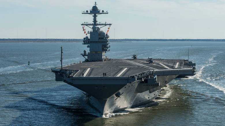 Εντείνεται η διαμάχη ΗΠΑ - Βενεζουέλας: Τι σηματοδοτεί η άφιξη του αεροπλανοφόρου USS Ford