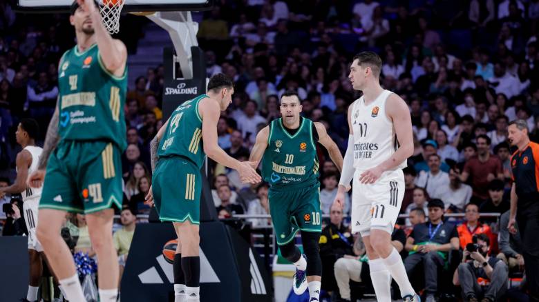 Ρεάλ - Παναθηναϊκός 77- 87: Μετά το Παρίσι, οι «Πράσινοι» άλωσαν και την Μαδρίτη