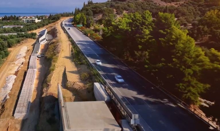 Παραδόθηκαν στην κυκλοφορία τα τελευταία 10 χιλιόμετρα του οδικού άξονα «Πάτρα – Πύργος»