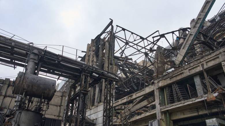 Πλήγμα της Ουκρανίας σε ρωσικό σταθμό παραγωγής ηλεκτρικής ενέργειας και θέρμανσης