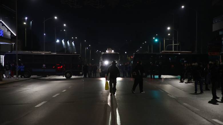 Ένταση στο κέντρο της Θεσσαλονίκης μετά την πορεία για το Πολυτεχνείο
