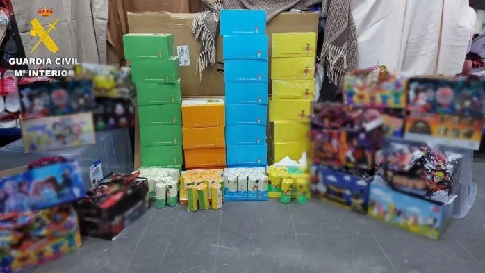 Europol: Πάνω από 8 εκατομμύρια επικίνδυνα παιχνίδια κατασχέθηκαν σε όλη την ΕΕ