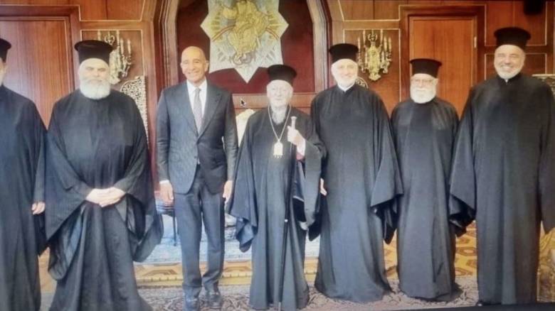 Οικουμενικός Πατριάρχης: Συνάντηση με αμερικανό πρέσβη και Αρχιεπίσκοπο Αμερικής για τη Χάλκη
