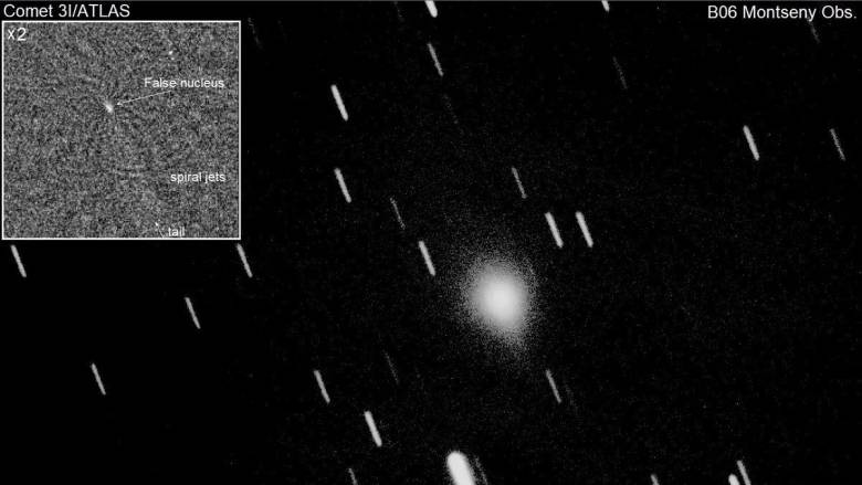 Εκρήξεις κρυοηφαιστείων στην επιφάνεια του κομήτη 3Ι/ATLAS δείχνουν οι τελευταίες παρατηρήσεις