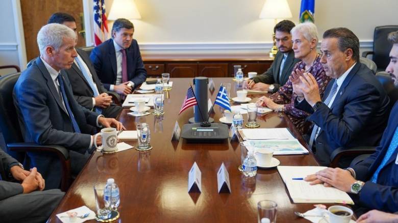 Με γεμάτη ατζέντα ο Σταύρος Παπασταύρου στις ΗΠΑ - Τι συμφώνησαν με τον Κρις Ράιτ