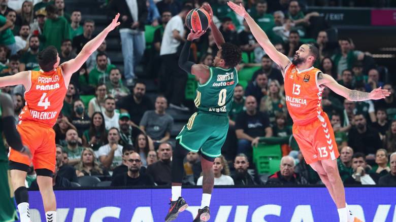 Παναθηναϊκός - Βαλένθια 79-89: Οι «πράσινοι» πλήρωσαν με ήττα το κακό τους β' ημίχρονο