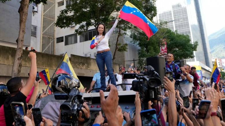 Όσλο: Δεν θα παραστεί στην απονομή του βραβείου Νόμπελ Ειρήνης η Κορίνα Ματσάδο