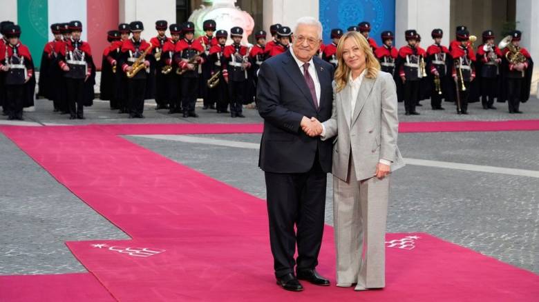 Συνάντηση Μελόνι-Αμπάς: Αποφασισμένη η Ιταλία για τη σταθεροποίηση και ανοικοδόμηση της Γάζας