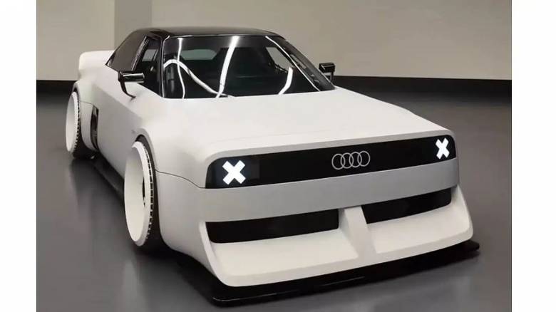 Το GT50 Concept έχει εξελιχθεί γύρω από τον εμβληματικό πεντακύλινδρο της Audi