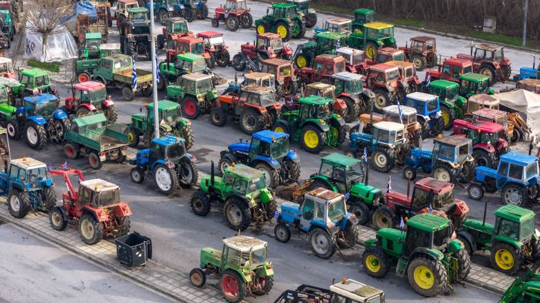 Αγρότες: Κλειστή και η παλαιά εθνική οδός Λάρισας – Βόλου στο ύψος του Κιλελέρ