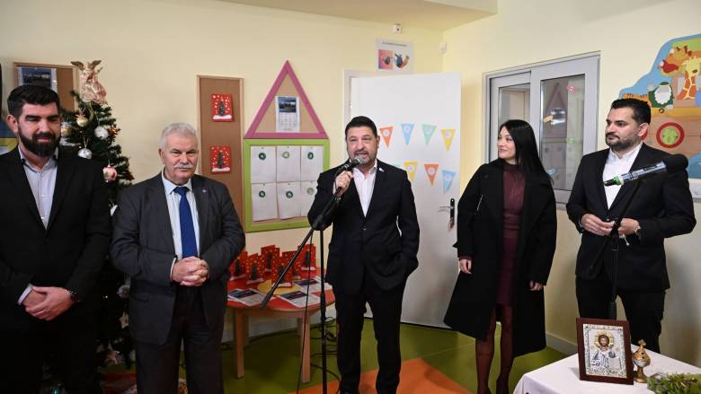Νίκος Χαρδαλιάς: Εγκαινιάστηκε βρεφονηπιακός σταθμός στο Καματερό