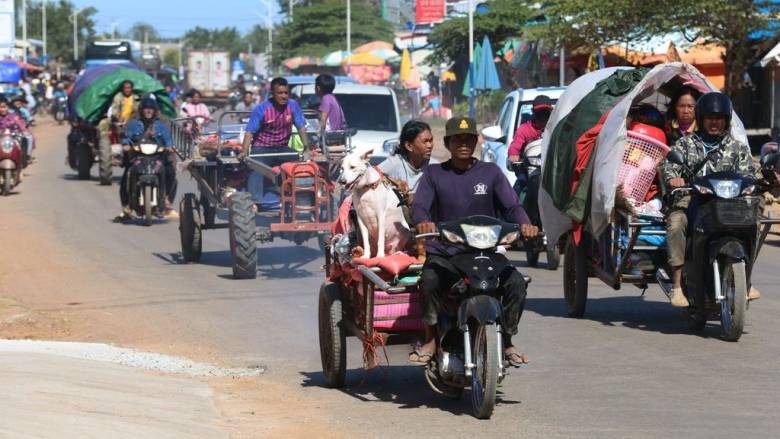 Καμπότζη: Πάνω από 500.000 εκτοπισμένοι εξαιτίας των εχθροπραξιών με την Ταϊλάνδη