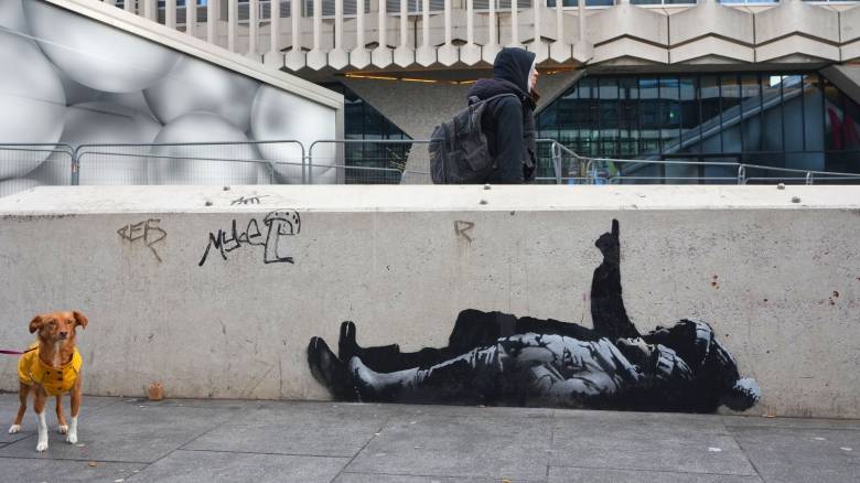 Νέο γκράφιτι του Banksy στο Λονδίνο