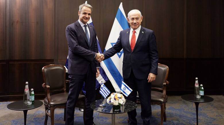 Συναντήθηκαν Μητσοτάκης - Νετανιάχου - Σε εξέλιξη η τριμερής Ελλάδας - Κύπρου - Ισραήλ