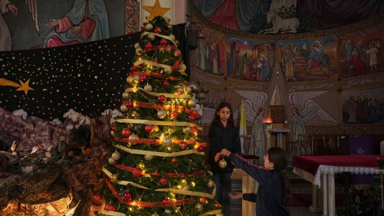 Χριστούγεννα μετά από δύο χρόνια πολέμου στη Γάζα: Εορτασμοί στα συντρίμμια