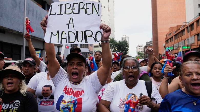 Διαδηλωτές υπέρ του Μαδούρο κατακλύζουν το Καράκας - Ζητούν την άμεση απελευθέρωση του