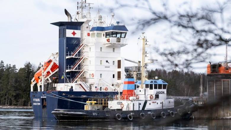 Ελεύθερο το πλοίο που είχε συλληφθεί από τη Φινλανδία για σαμποτάζ υποθαλάσσιου καλωδίου