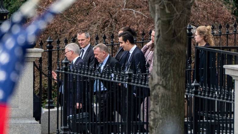 Χωρίς δηλώσεις ολοκληρώθηκε η συνάντηση των αντιπροσωπειών Δανίας - Γροιλανδίας με Βανς και Ρούμπιο