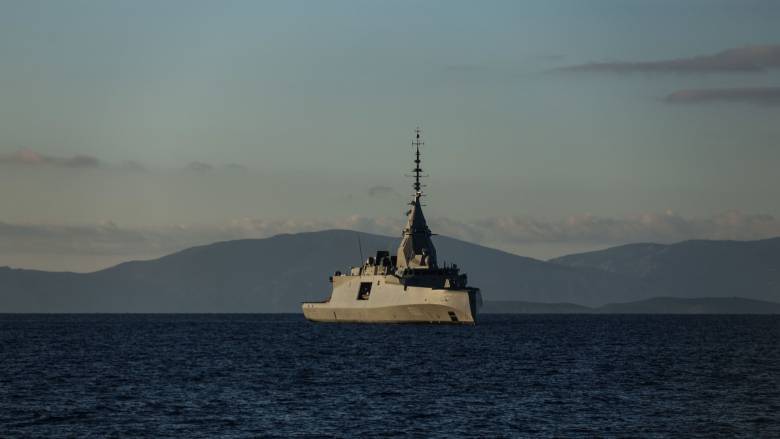 Οι πρώτες εικόνες από τη φρεγάτα Belharra «ΚΙΜΩΝ»