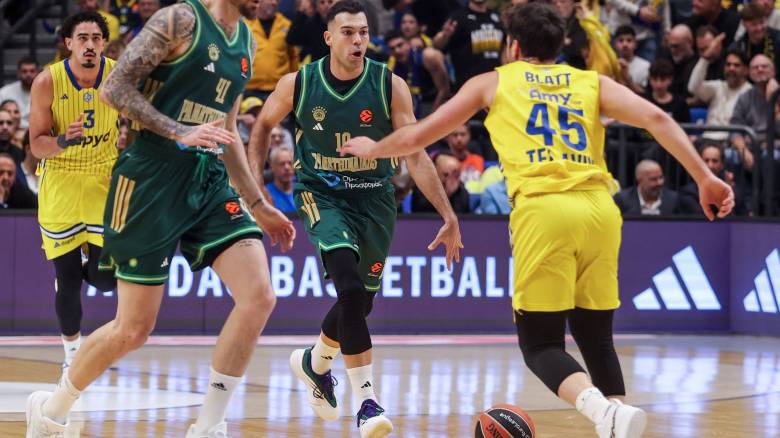 Λύγισε στο Τελ Αβίβ ο «λαβωμένος» Παναθηναϊκός - Ήττα με 75-71 από την Μακάμπι