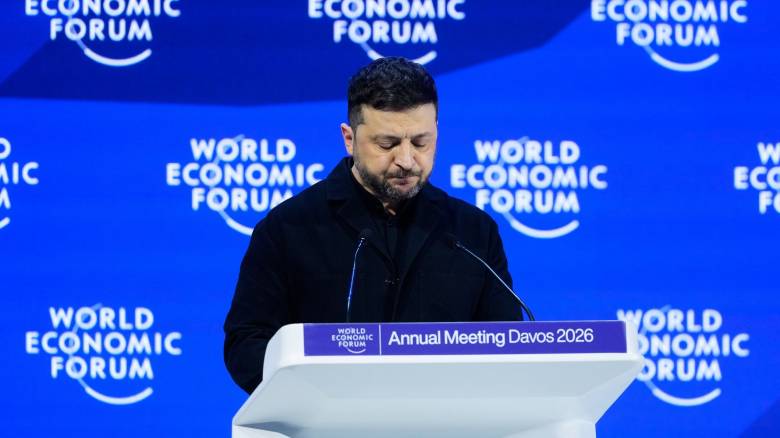 Ζελένσκι από Νταβός: «Σχεδόν έτοιμα τα έγγραφα για τον τερματισμό του πολέμου»