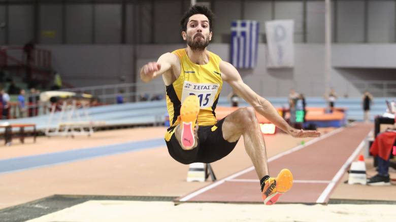 Στα 8,25 μ. ο Τεντόγλου στην Παιανία και πρόκριση για το Παγκόσμιο κλειστού στίβου