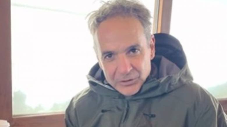«Τερματίσαμε το trend» - Η ανάρτηση του Κυριάκου Μητσοτάκη από την κορυφή της Στύγας