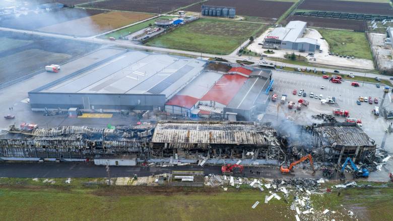 Νέο βίντεο ντοκουμέντο από τη στιγμή της έκρηξης στο εργοστάσιο της «Βιολάντα»