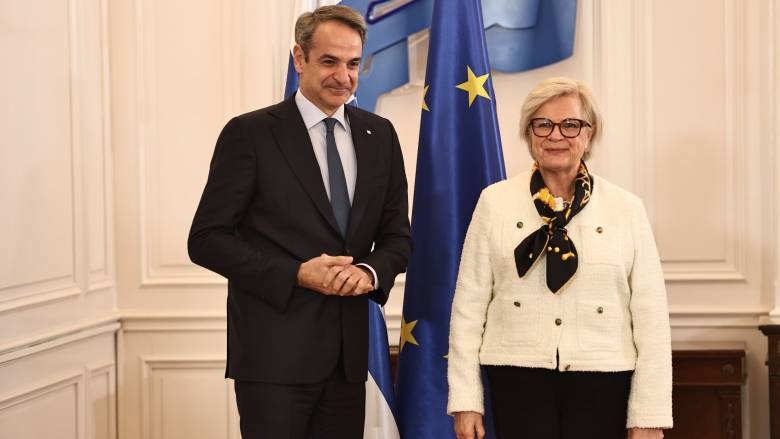 Η ελληνογαλλική αμυντική συμφωνία στο επίκεντρο της συνάντησης Μητσοτάκη - Γαλλίδας υπουργού Άμυνας