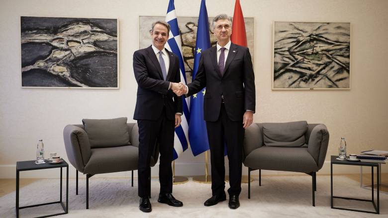 Τετ α τετ Μητσοτάκη με τον Κροάτη πρωθυπουργό - Τι συζήτησαν οι δύο ηγέτες