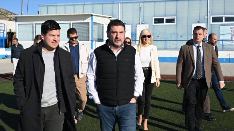 Αυτοψία Χαρδαλιά σε αντιπλημμυρικά έργα της Αττικής προϋπολογισμού άνω των 4 εκατ. ευρώ