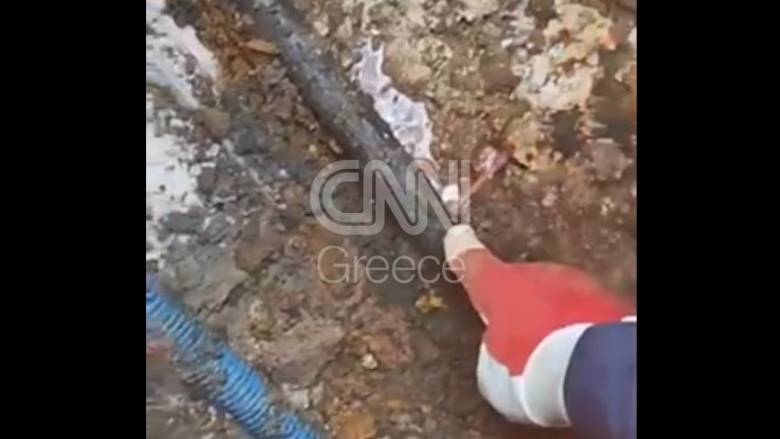 «Βιολάντα»: Αποκαλυπτικό βίντεο του CNN Greece στο σημείο διαρροής του προπανίου