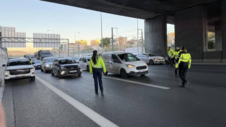 Αττική οδός: Διακοπή κυκλοφορίας για έξι ημέρες στο τμήμα Ασπρόπυργος-Φυλή λόγω εργασιών