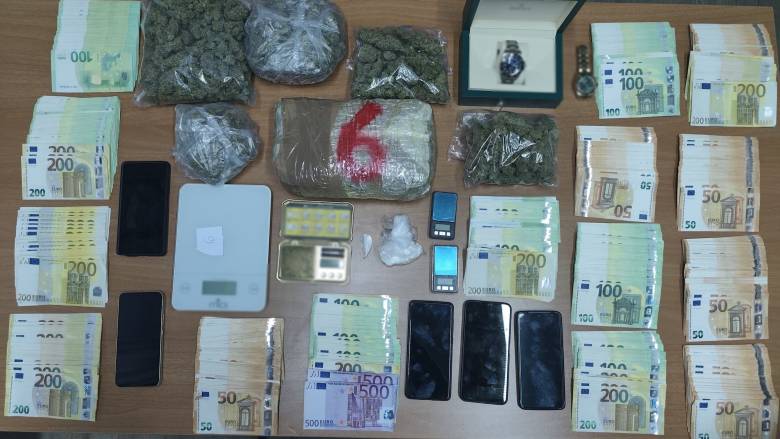 Ρόδος: Στη φυλακή δύο από τους πέντε κατηγορούμενους για την διακίνηση επτά κιλών κοκαΐνης