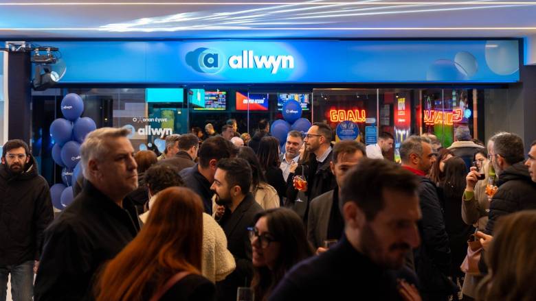 Λαμπερά εγκαίνια για το κατάστημα Allwyn στην Allwyn Arena