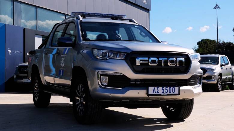 Το Foton Tunland G7 θα αναλάβει αποστολές και για το Λιμενικό