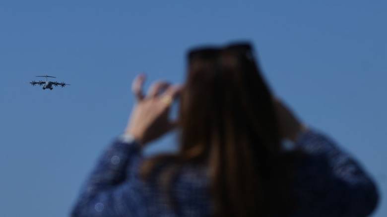 Βίντεο από τη στιγμή που drone καταρρίφθηκε πάνω από την Κύπρο