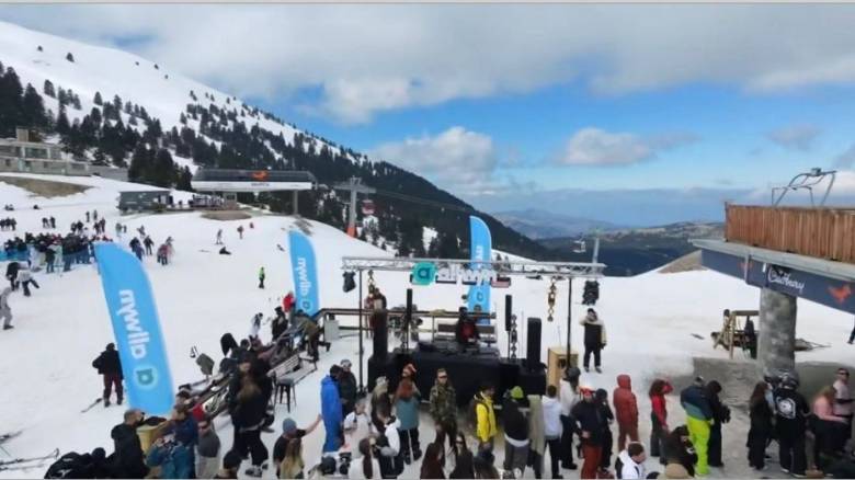 Από τις πίστες στο dancefloor: Το Après Ski Party της Allwyn που ξεσήκωσε το Χιονοδρομικό Καλαβρύτων