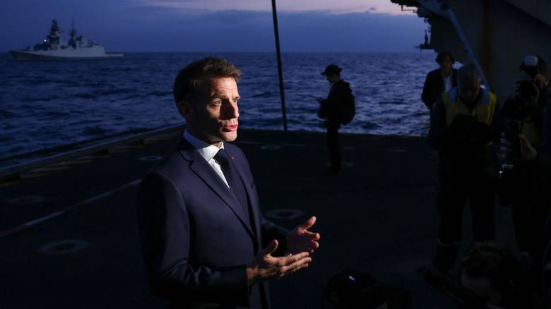 Μακρόν από Σαρλ ντε Γκωλ: Προστατεύουμε τους συμμάχους μας και ιδιαίτερα την Κύπρο