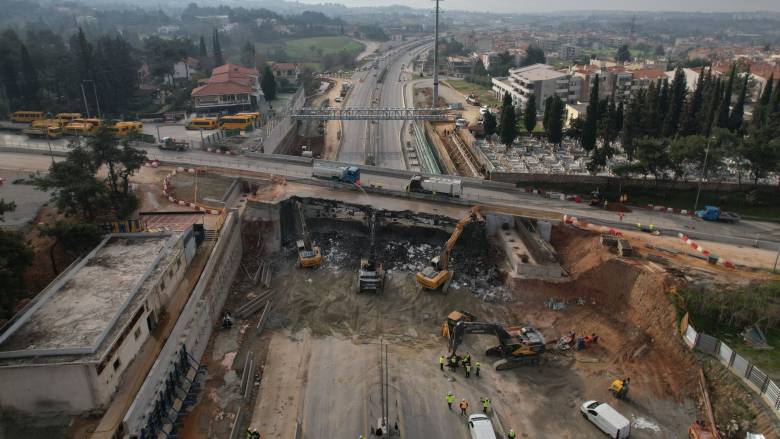 Θεσσαλονίκη: Κλειστός για 48 ώρες ο Περιφερειακός - Πώς διεξάγεται η κυκλοφορία των οχημάτων