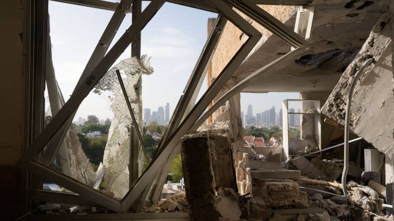 Ιρανική βόμβα διασποράς προκάλεσε μεγάλες υλικές ζημιές σε άδειο νηπιαγωγείο στο Ισραήλ