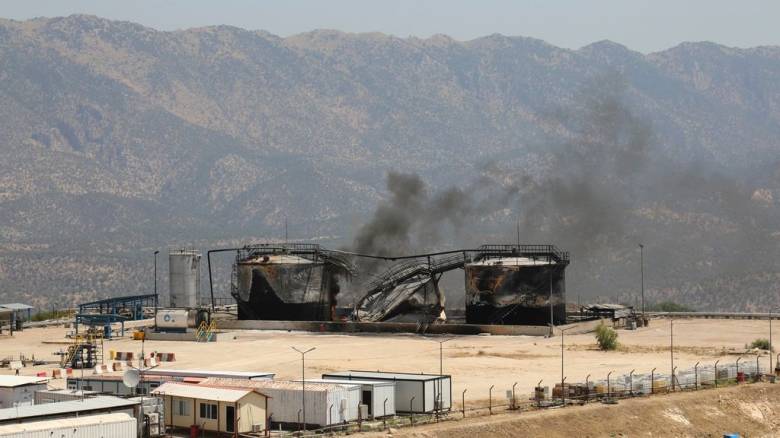 Πυρκαγιά σε δεξαμενή καυσίμων από drone στο Διεθνές Αεροδρόμιο του Κουβέιτ