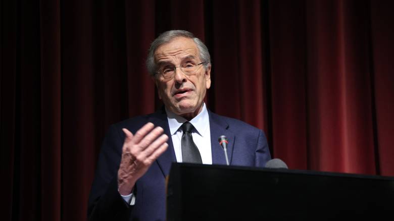 Ηχηρό μήνυμα Σαμαρά: «Η προστασία της Κύπρου να τερματιστεί, όταν φύγουν τα τουρκικά στρατεύματα»