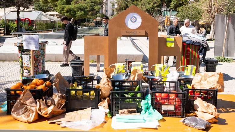 O Δήμος Αθηναίων γιόρτασε τη Διεθνή Ημέρα Μηδενικών Αποβλήτων μαζί με 170 μαθητές δημοτικού