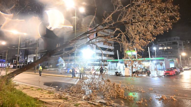 Κακοκαιρία Erminio: 133 κλήσεις στην Πυροσβεστική στην Αττική, «βούλιαξε» η Καρδίτσα