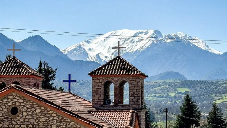 Χιονισμένα τα βουνά της Αχαΐας - Εντυπωσιακές εικόνες