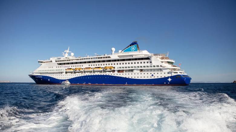 Μετά από 47 ημέρες «ομηρίας» το Celestyal Discovery προσεγγίζει για έξοδο τα Στενά του Ορμούζ