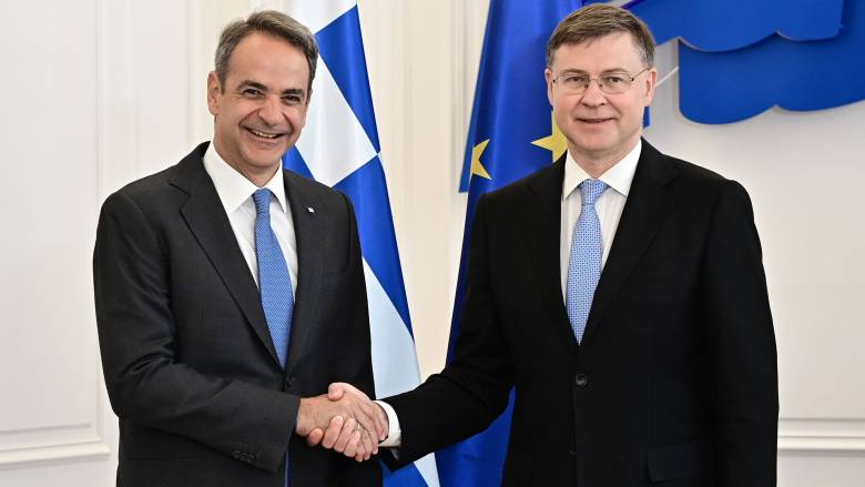 Ευρωπαίος Επίτροπος Οικονομίας σε Μητσοτάκη: Αξιοσημείωτη η ανάκαμψη της Ελλάδας