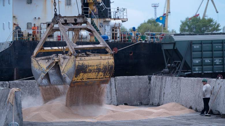 Κόντρα Κιέβου - Τελ Αβίβ για πλοίο με σιτηρά από κατεχόμενα ουκρανικά εδάφη