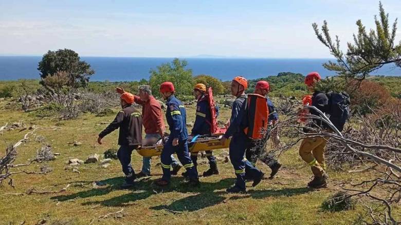 Σαμοθράκη: Τουρίστρια εγκλωβίστηκε στο Ρέμα του Φονιά - Φωτογραφίες από την επιχείρηση διάσωσης